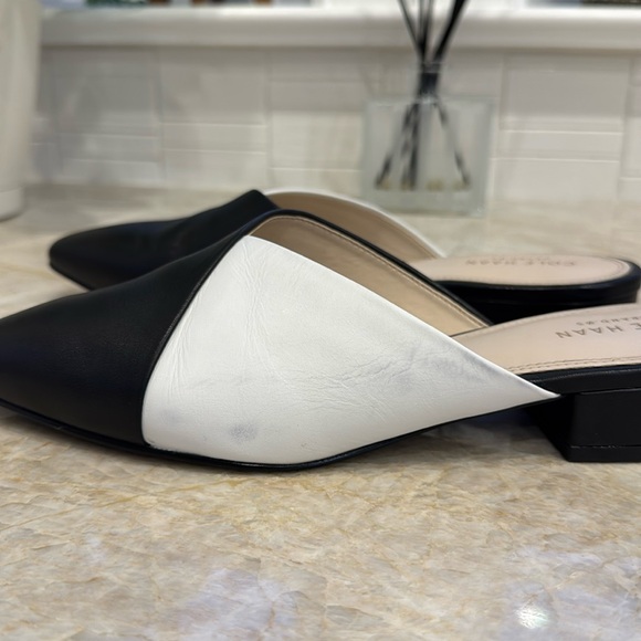 Cole Haan black and white mules - Picture 11 of 12